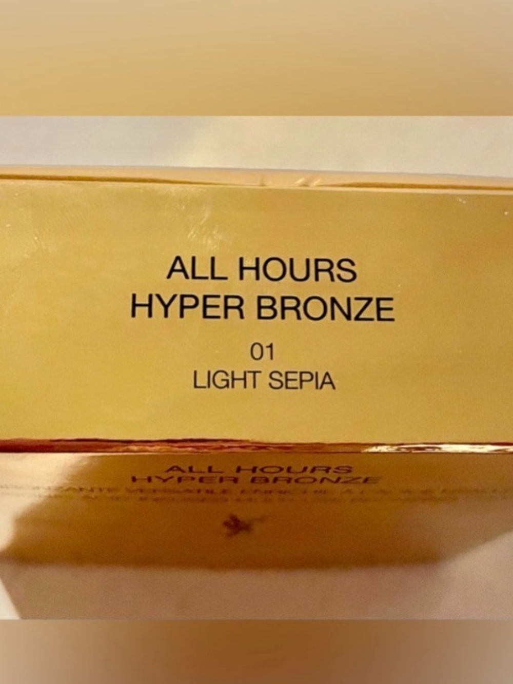 YSL Bronzer All Hours Hyper Bronze Powder Color 01 = Light Sepia *Brand New - Picture 4 of 14